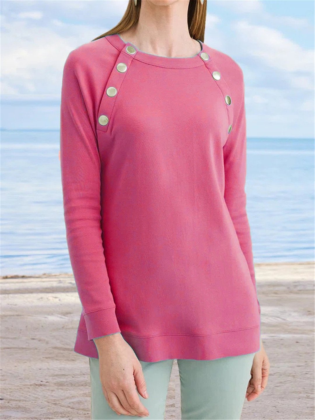 Women's Casual Long-sleeved Sweater