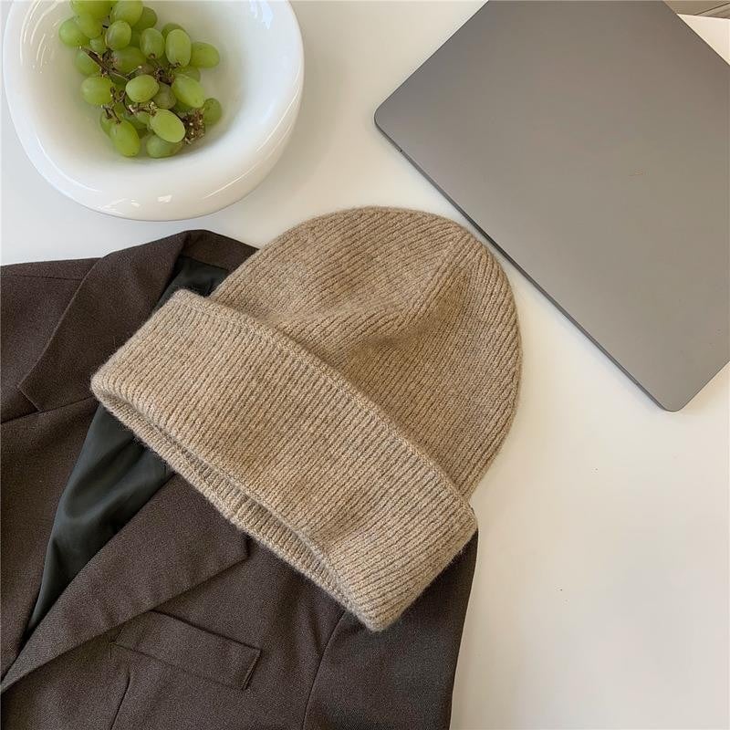 Cozy knitted beanie