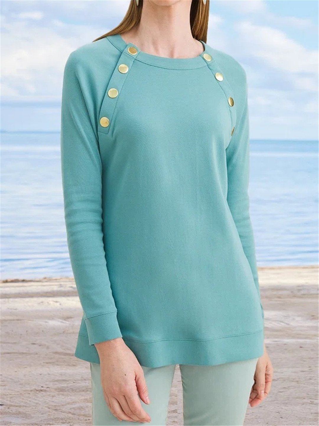 Women's Casual Long-sleeved Sweater