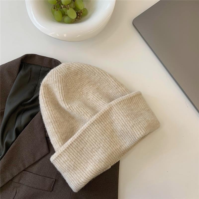 Cozy knitted beanie