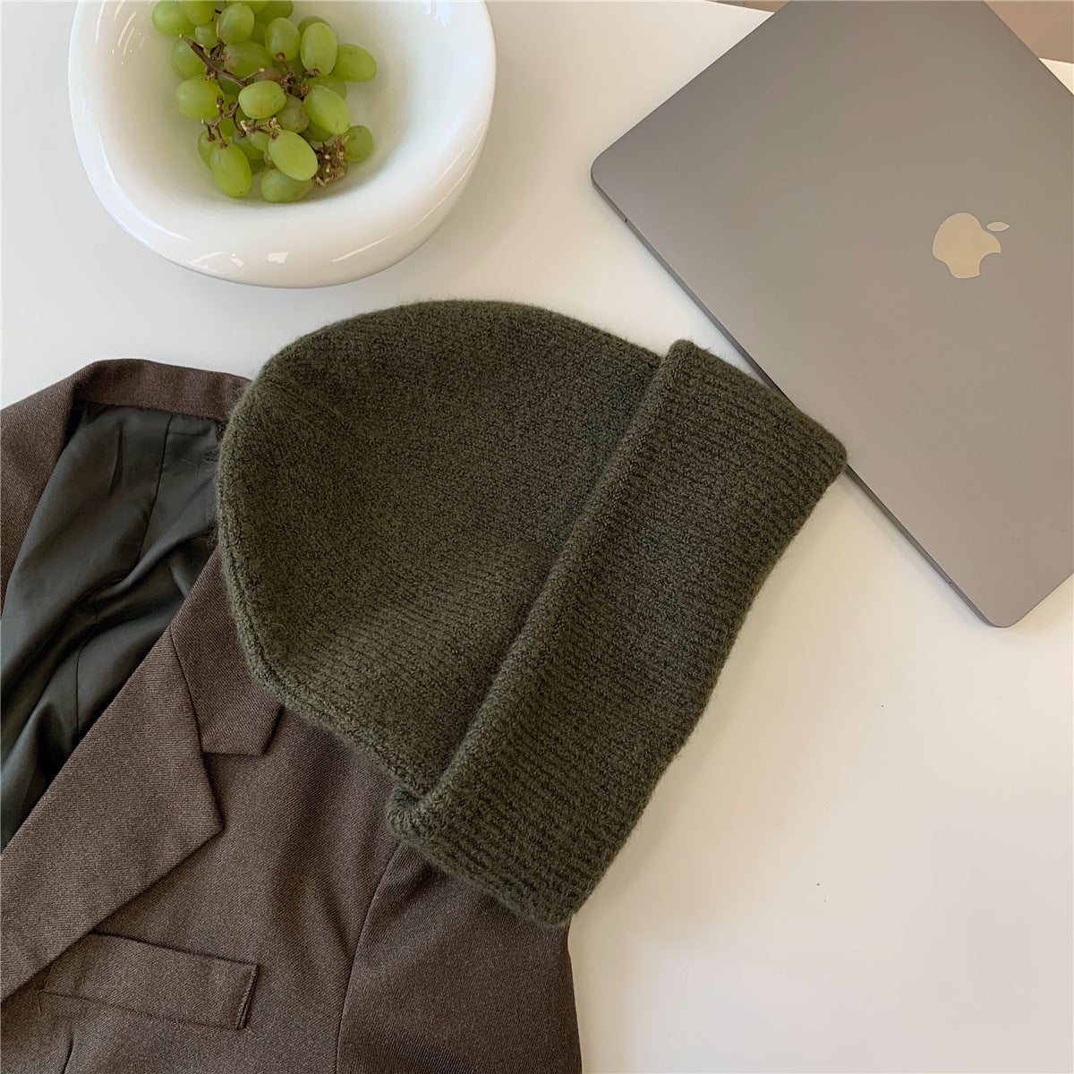 Cozy knitted beanie